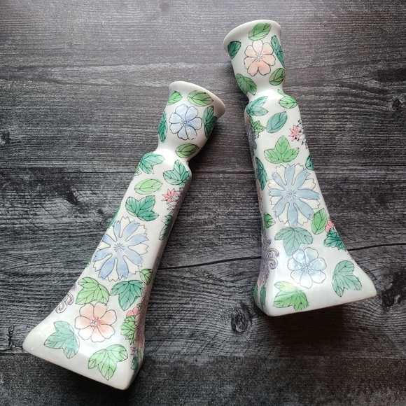 Vintage candle stick holders